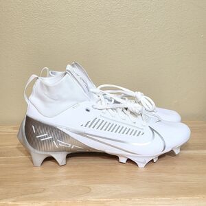 Nike Vapor Edge Pro 360 2 Football Cleats White Silver DA5456-102 Men’s Size 8